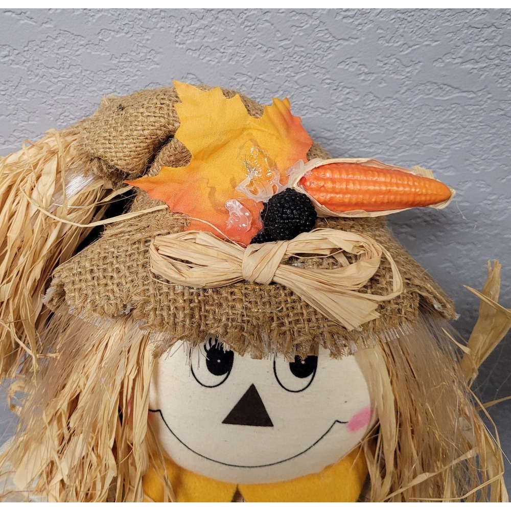 Retired Avon Frankie Scarecrow Fall Halloween Decor (Read Desc./Decoration Only) - Picture 4 of 5